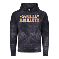 Cloud Black sorry my social anxiety says no Vintage Hoodie - MaliasSmallBusiness