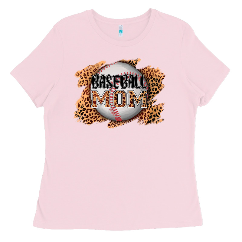 Baseball Mom Ladies Tee by AdoDesignShop | Teevron