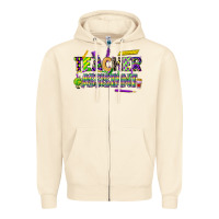 Sandshell mardi gras teacher assistant Zipper Hoodie - CowGirlArtShop