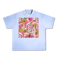 Grape Ice christmas cake and pink mug seamless pattern bbs Urban Heavy Tee - BundleAndBundleShop