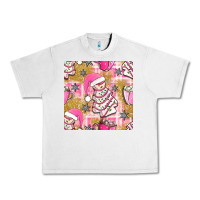 Lunar Rock christmas cake and pink mug seamless pattern bbs Urban Heavy Tee - BundleAndBundleShop