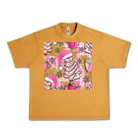 Peanut Butter christmas cake and pink mug seamless pattern bbs Urban Heavy Tee - BundleAndBundleShop