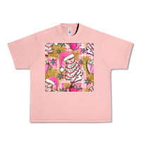 Salmon christmas cake and pink mug seamless pattern bbs Urban Heavy Tee - BundleAndBundleShop