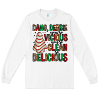 White dang debbie christmas tree cake Long Sleeve Tee - Jasminsmagicworld