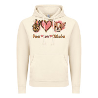 Vintage Artic Peace Love Chihuahua Vintage Hoodie - Jasminsmagicworld