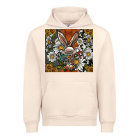 Sandshell bunny Easter Urban Hoodie - CowhideDigitalArt