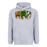 Heather Grey St. Patrick's Day Dental Heavyweight Hoodie - OliviaCreatesArt