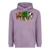 Lavender St. Patrick's Day Dental Heavyweight Hoodie - OliviaCreatesArt