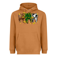 Meerkat St. Patrick's Day Dental Heavyweight Hoodie - OliviaCreatesArt