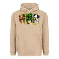 Mushroom St. Patrick's Day Dental Heavyweight Hoodie - OliviaCreatesArt