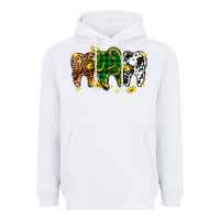 White St. Patrick's Day Dental Heavyweight Hoodie - OliviaCreatesArt