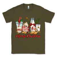 Army Green santa fuel merry christmas Classic Tee - MaliasSmallBusiness