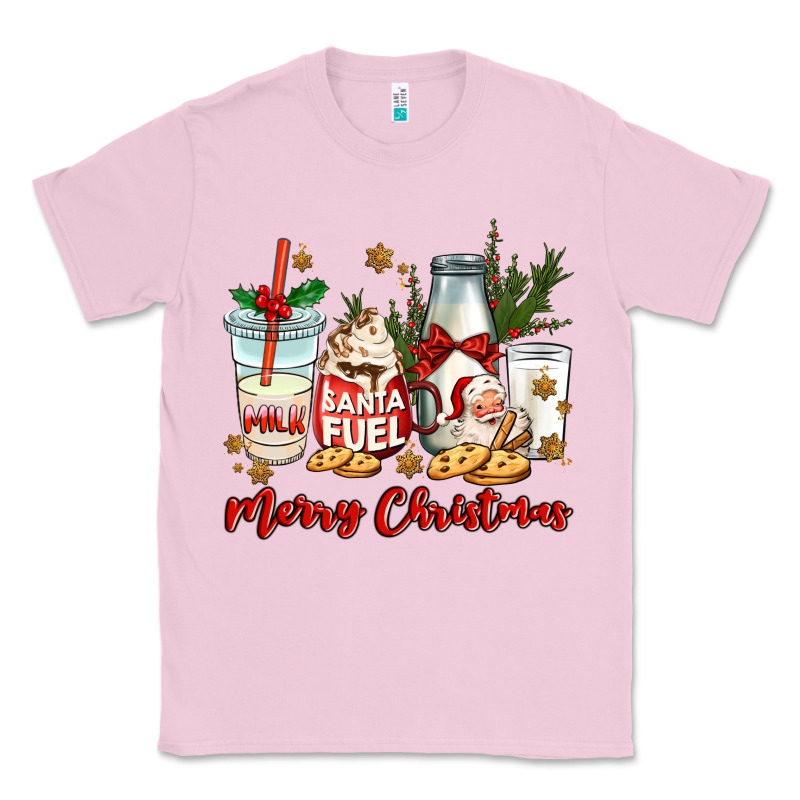 Santa Fuel Merry Christmas Classic Tee by MaliasSmallBusiness | Teevron