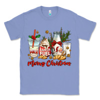 Colony Blue santa fuel merry christmas Classic Tee - MaliasSmallBusiness