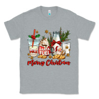 Heather Grey santa fuel merry christmas Classic Tee - MaliasSmallBusiness