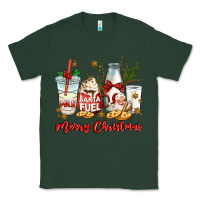 Sports Green santa fuel merry christmas Classic Tee - MaliasSmallBusiness
