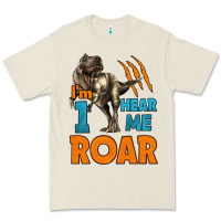 Bone i'm one hear me roar dinosaur birthday Premium Tee - LillyAllenDesigns