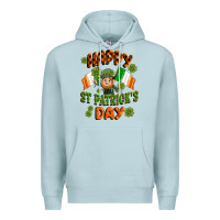 Blue Mist happy st patricks day Premium Hoodie - CowGirlArtShop