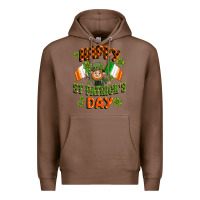 Chestnut happy st patricks day Premium Hoodie - CowGirlArtShop