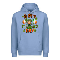Colony Blue happy st patricks day Premium Hoodie - CowGirlArtShop
