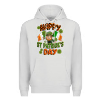 Dove Grey happy st patricks day Premium Hoodie - CowGirlArtShop