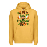 Mustard happy st patricks day Premium Hoodie - CowGirlArtShop