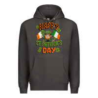Smoke happy st patricks day Premium Hoodie - CowGirlArtShop