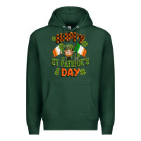 Sports Green happy st patricks day Premium Hoodie - CowGirlArtShop