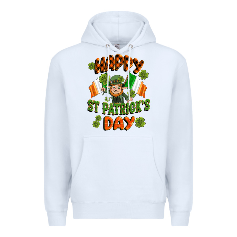 Happy St Patricks Day Premium Hoodie by CowGirlArtShop | Teevron