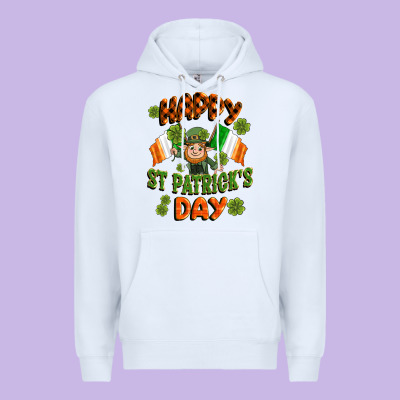 Happy St Patricks Day Premium Hoodie Designed By Cowgirlartshop