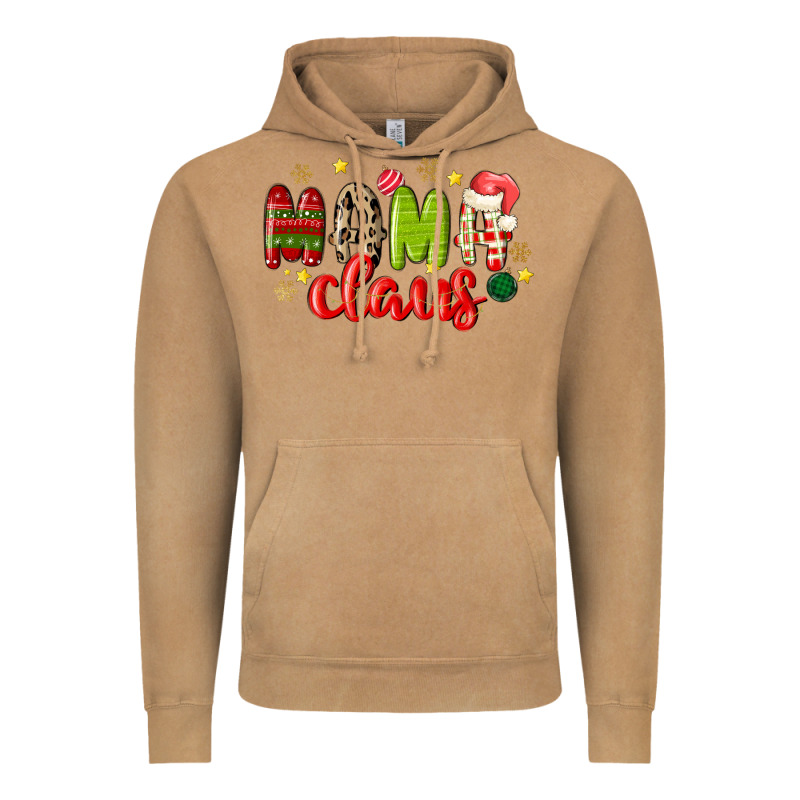 Mama Claus Vintage Hoodie by MaliasSmallBusiness | Teevron