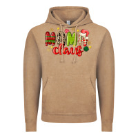 Vintage Coffee mama claus Vintage Hoodie - MaliasSmallBusiness
