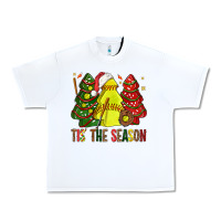 White tis' the season softball christmas cakes bbs Urban Heavy Tee - BundleAndBundleShop