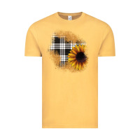 Vintage Mustard sunflower christmas patch Vintage Tee - JahusDesignShop