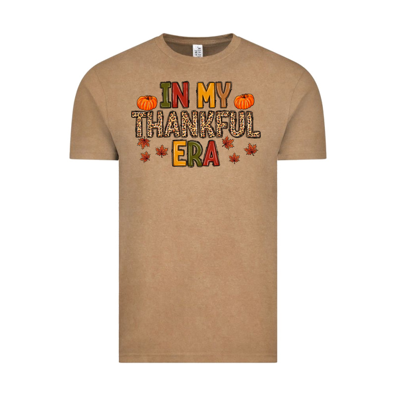 In My Thankful Era Vintage Tee by MaliasSmallBusiness | Teevron