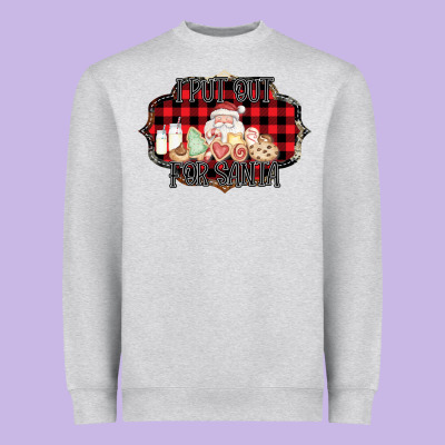 I Put Out For Santa Heavyweight Sweatshirt Designed By Bettercallsaul