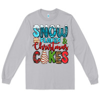 Moon Dust snow flakes and Christmas cakes Long Sleeve Tee - Jasminsmagicworld
