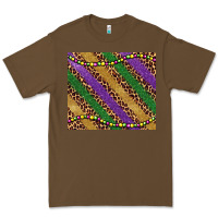 Cacao mardi gras leopard glitter bead Premium Tee - BarkalooDesign