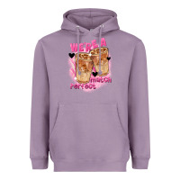 Lavender We're a perfect match Valentine's Day Heavyweight Hoodie - FaDigitalArtStudio