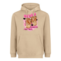 Mushroom We're a perfect match Valentine's Day Heavyweight Hoodie - FaDigitalArtStudio