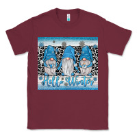 Burgundy hello winter gnome Classic Tee - JahusDesignShop
