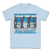 Dusty Blue hello winter gnome Classic Tee - JahusDesignShop