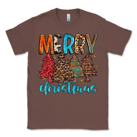Chestnut merry christmas trees Classic Tee - MaliasSmallBusiness