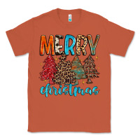 Copper merry christmas trees Classic Tee - MaliasSmallBusiness