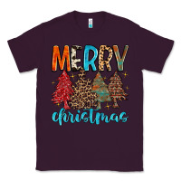Plum merry christmas trees Classic Tee - MaliasSmallBusiness