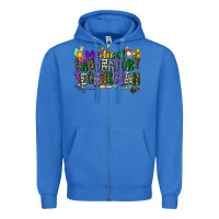 True Royal medical laboratory technician mardi gras Zipper Hoodie - CowGirlArtShop