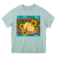 Arona western chicks coop animals sunflowers cactus serape leopard turquoise Heavy Core Tee - Artiststas