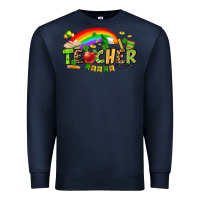 Navy St. Patrick's Day Teacher Premium Sweatshirt - OliviaCreatesArt