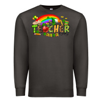 Smoke St. Patrick's Day Teacher Premium Sweatshirt - OliviaCreatesArt