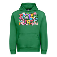 Emerald Easter Nurse Urban Hoodie - CowhideDigitalArt